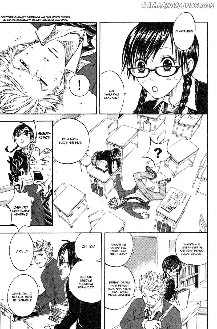 Yankee-kun to Megane-chan Chapter 03 Bahasa Indonesia